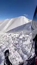 Çığdan Son Anda Kurtuluş! Kayakçı Anlatıyor