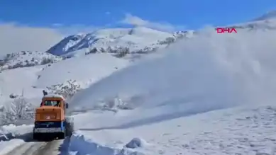 Elazığ'da Kapanan Köy Yolları Açılıyor