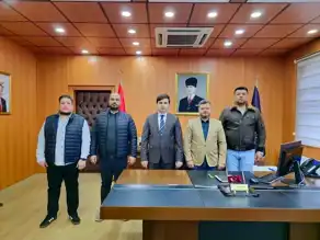 Meriç Spor Kulübü Kaymakamı Ziyaret Etti