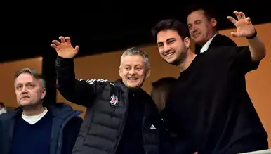 Solskjaer, Beşiktaş-Samsunspor Maçını Tribünden İzledi