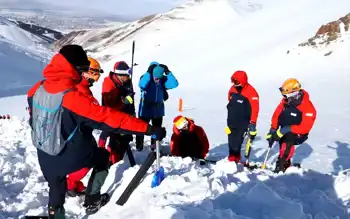 Palandöken'de Çığ Kurtarma Tatbikatı