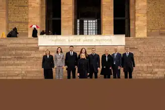 TTF Başkanı Müderrisgil Anıtkabir'de Atatürk'ü Anıyor