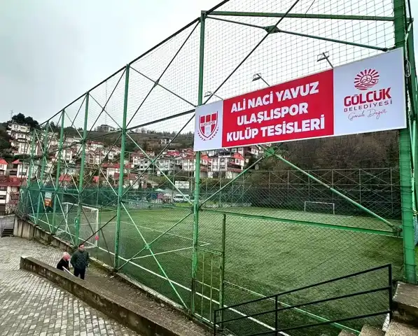 Gölcük'te Futbol Sahası Ali Naci Yavuz'a Emanet