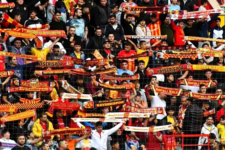 Kayserispor'un İlk Yarı Taraftar Sayısı Açıklandı