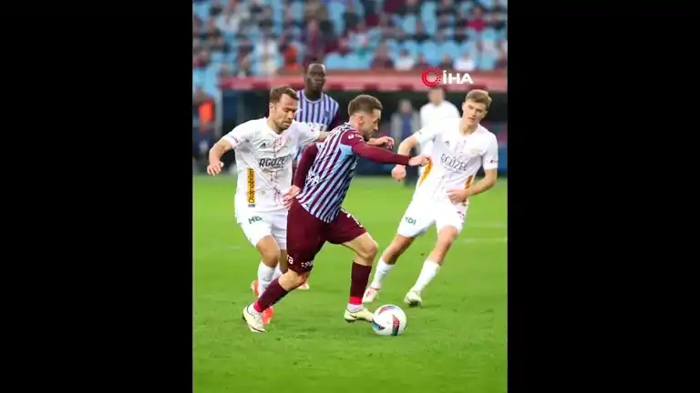 Trabzonspor, Antalyaspor'u 1-0 Önde Bıraktı!
